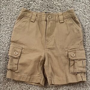 Khaki Cargo Shorts